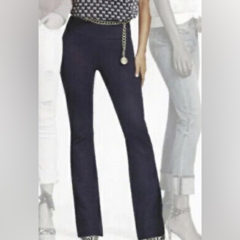 CAbi Black Stretch Bootcut Trousers